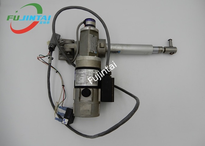 SMT PRINTER स्पेयर पार्ट्स MPM UP1500 टेबल मोटर 5X30B14 अच्छी स्थिति में M56